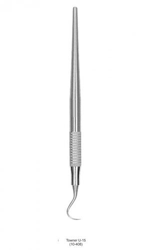 Sickle Scaler With French Tip Towner U-15 image 0