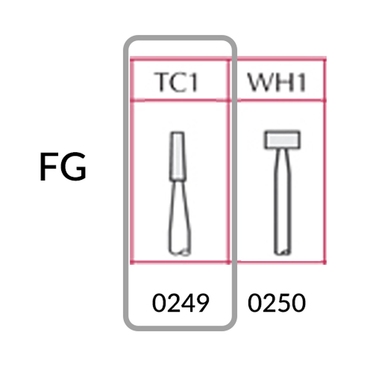 Dura White Stones FG TC1 12/Pk image 0