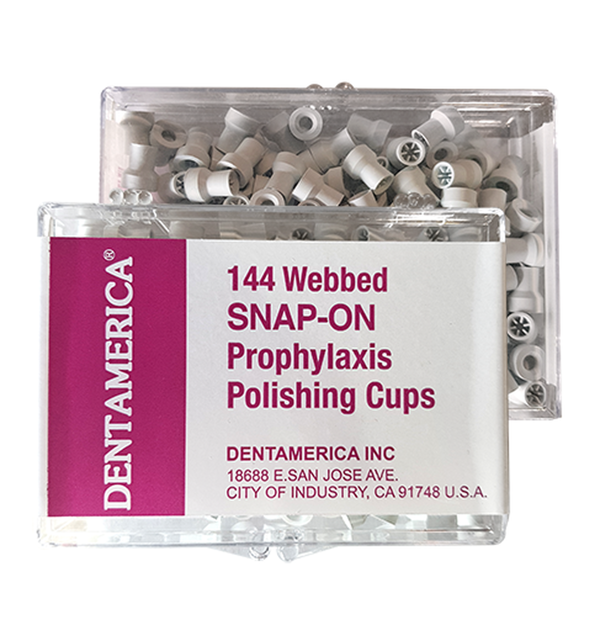 Prophy Cups Snap-Type 144/Box image 0