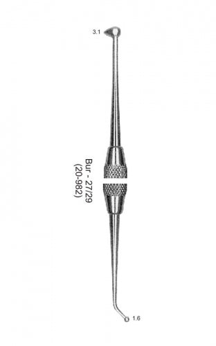 Burnisher Bur-27/29 With French Tip image 0