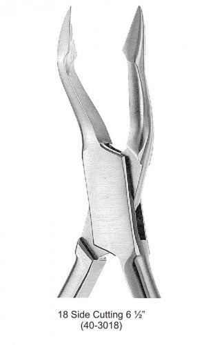 Dental Bone Rongeur 18 Side Cutting 6.5†image 0