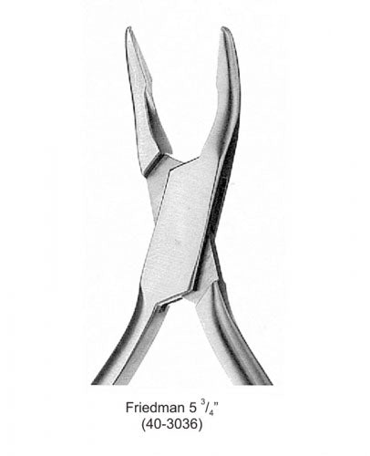 Dental Bone Rongeur Friedman 5.75†image 0