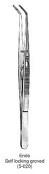 Self Locking Endo Grooved Dental Plier Tweezer image 0