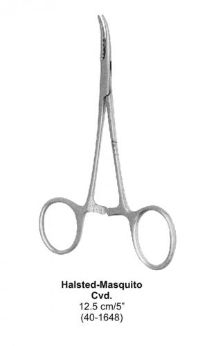 Dental Hemostat Mosquito Cvd 12.5 cm image 0