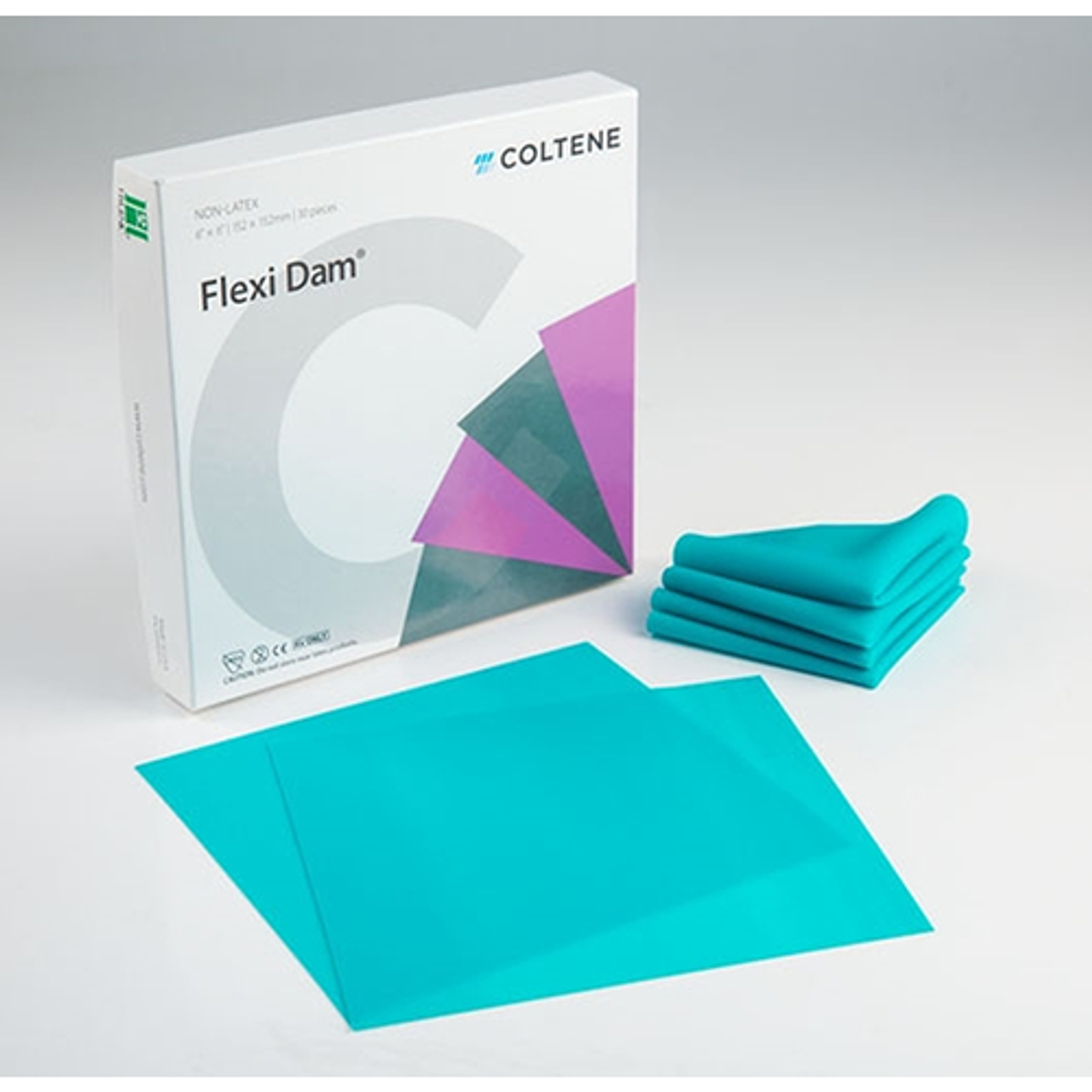 Hygenica Flexi Dama Nonlatex Medium, 6x6 - 30/Pkg image 0