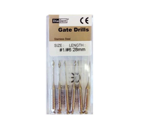 Gates Glidden Drills 32mm - 6 files/box image 0