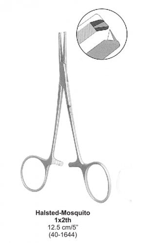 Dental Hemostate Halsted-Mosquito 1x2th 12.5 cm image 0