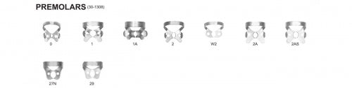 Rubber Dam Clamps Pre-Molars image 0