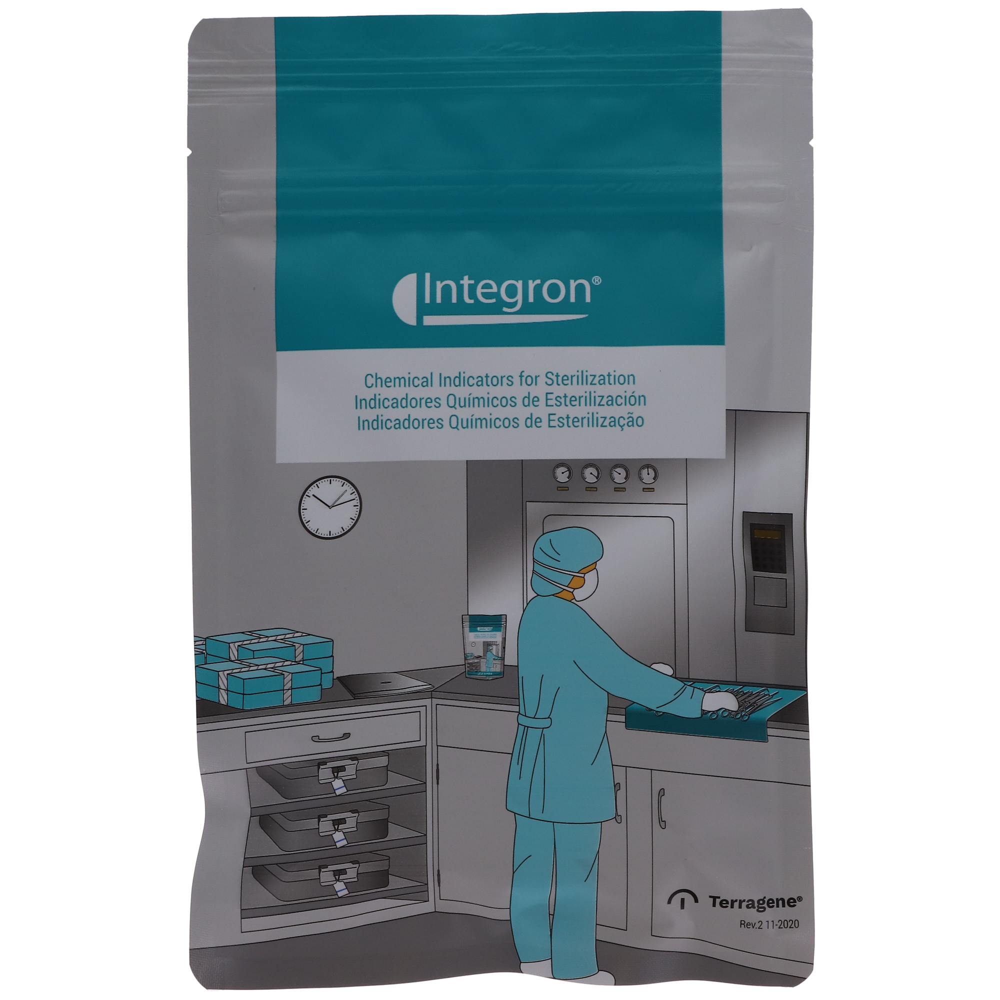 Class 5 Chemical Steam Integrators, 200/Pack, IT26-1YS image 0