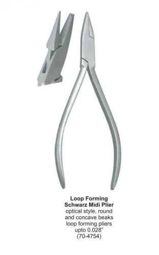 Dental Ortho Instruments Loop Forming Schwarz Midi Plier image 0