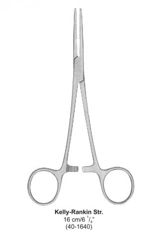 Dental Hemostate Kelly-Rankin Str 16 cm image 0