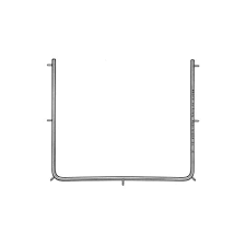Rubber Dam Instruments. Frame Metal image 0
