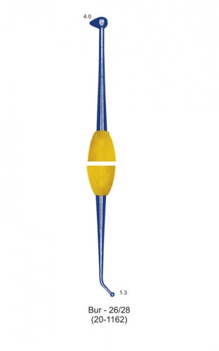 Blue Titanium Coated Burnisher Bur-26/28 image 0