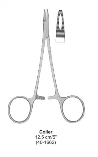 Dental Needle Holder Colier 12.5 cm image 0