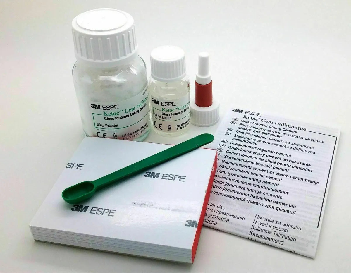 Ketac-Cem Radiopaque Permanent Glass Ionomer Luting Cement image 0