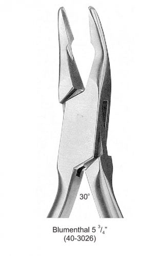 Dental Bone Rongeur Blumenthal 30 Degree 5.75†image 0