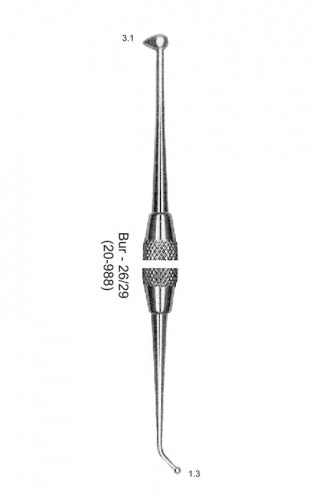 Burnisher Bur-26/29 With French Tip image 0