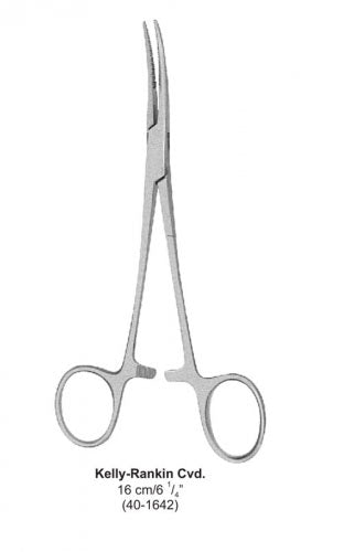 Dental Hemostate Kelly-Rankin Cvd 16 cm image 0
