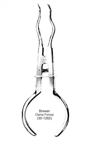 Rubber Dam Clamp Forcep - Brewer image 0