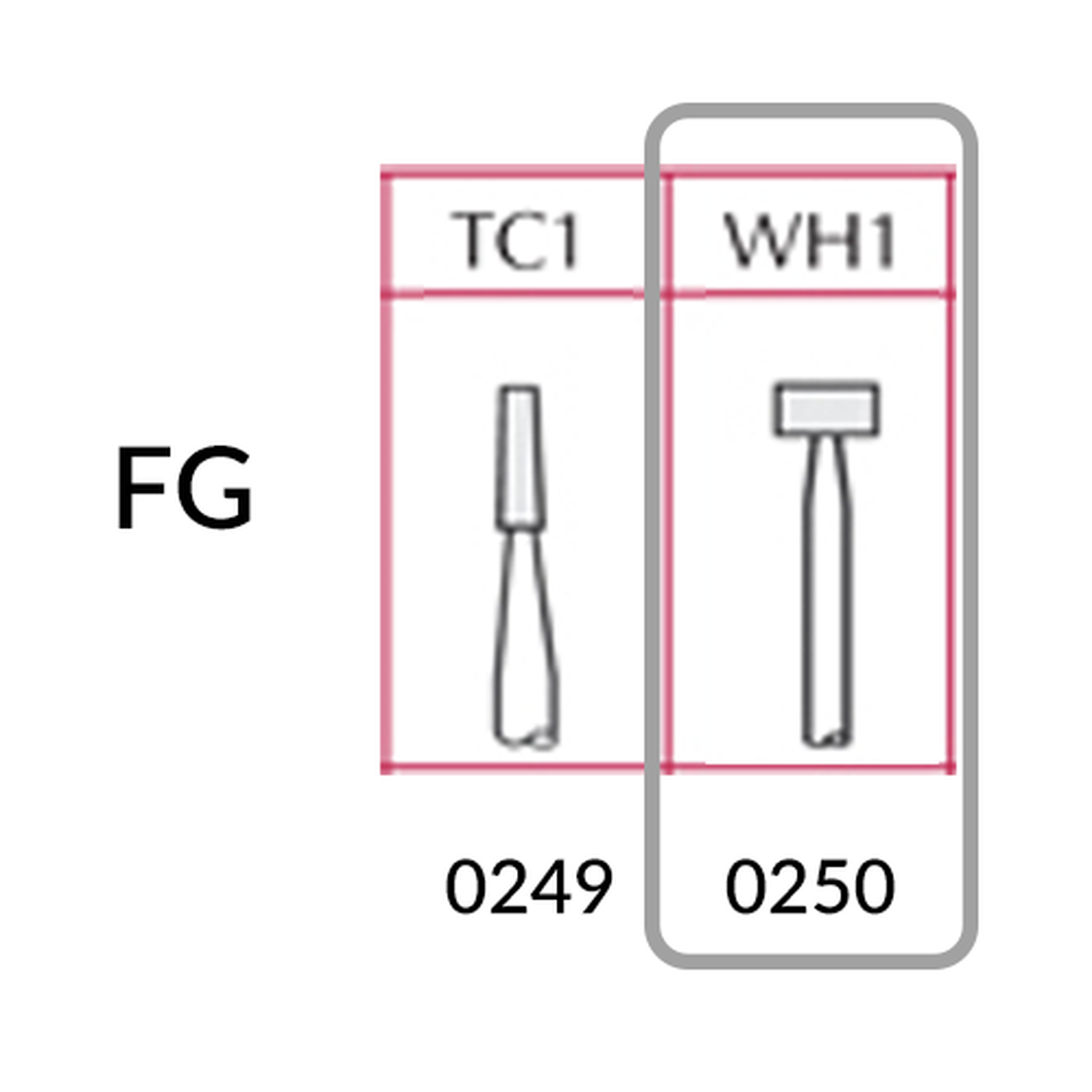 Dura White Stones FG WH1 12/Pk image 0
