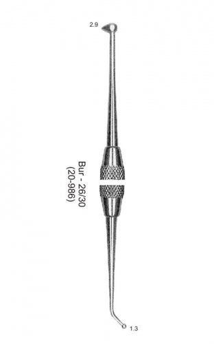 Burnisher Bur-26/30 With French Tip image 0