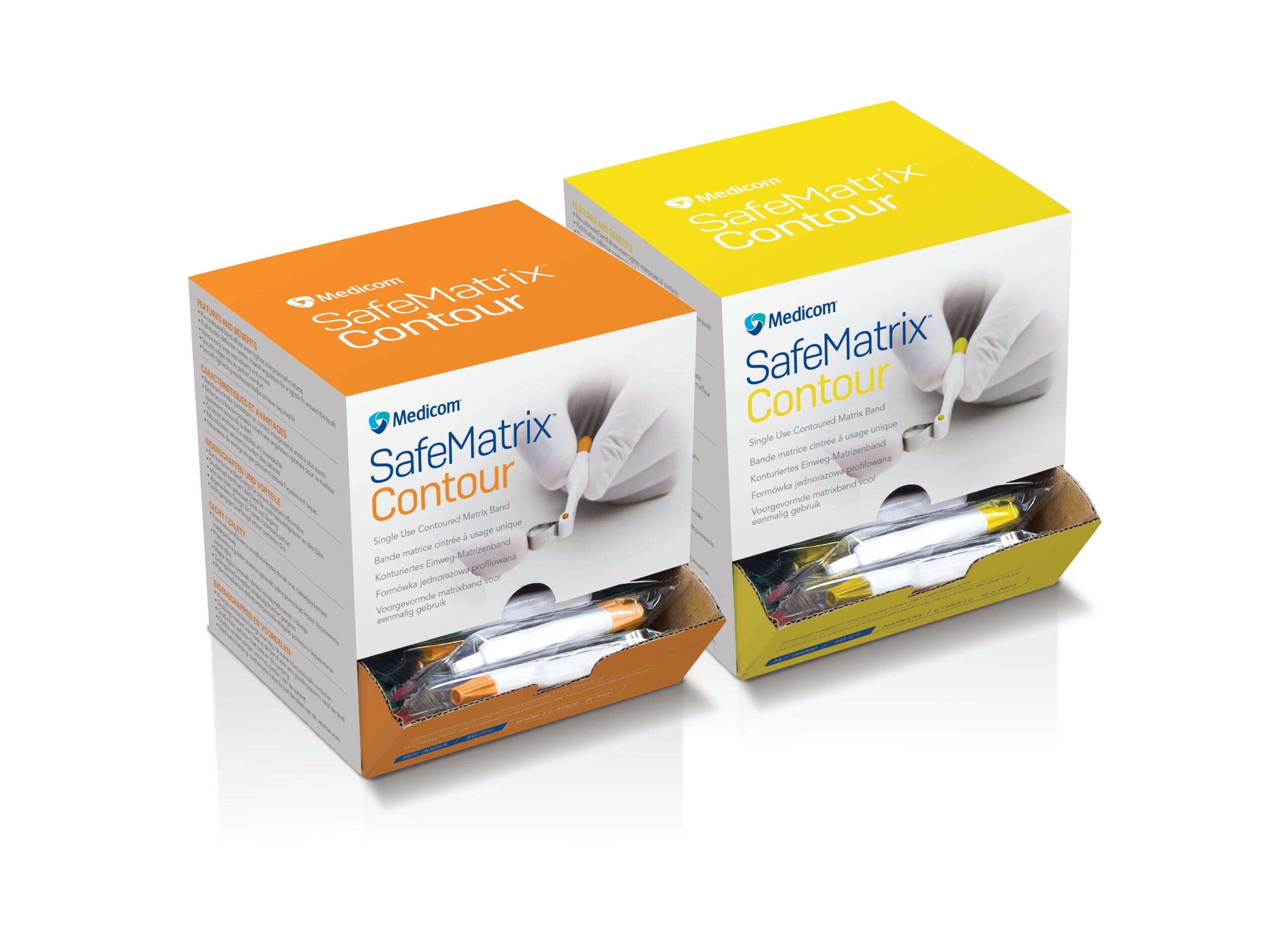 SafeMatrix Wide Matrix Bands, 50/Pkg image 0