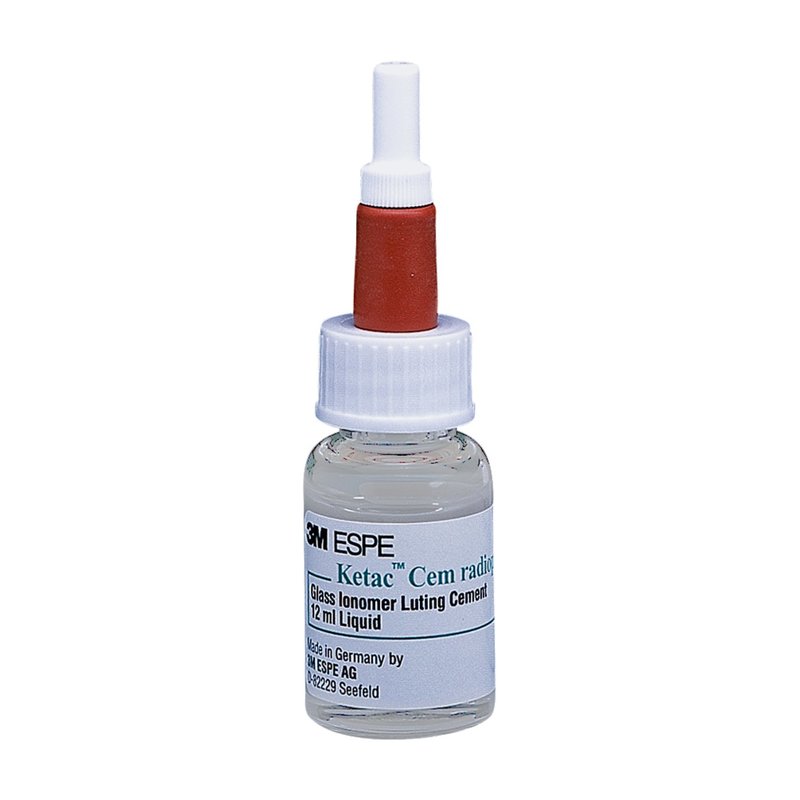 Ketac-Cem Radiopaque Permanent Glass Ionomer Luting Cement - Liquid Refill (12ml) image
