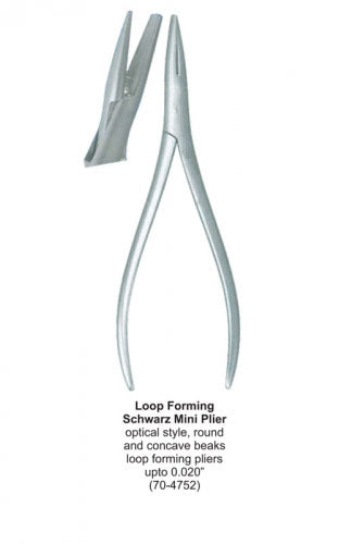Dental Ortho Instruments Loop Forming Schwarz Mini Plier image 0
