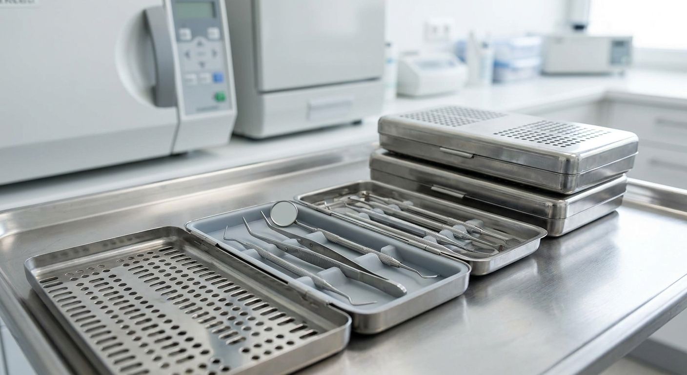 Instrument cassettes for sterilization workflow efficiency