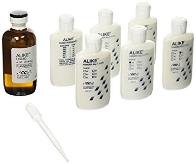 Alike Temporary Crown & Bridge Resin Powder, 45gm Bottle
