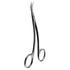Dental Scissor LaGrange Double Curved One blade serrated 11.5 cm/5.5" image 0
