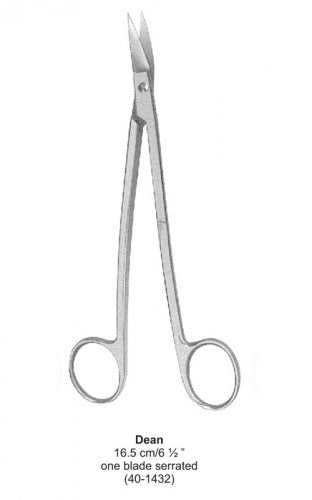 Dental Scissor Dean 16.5 cm image 0