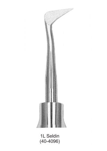 Dental Root Elevator 1L Seldin image 0