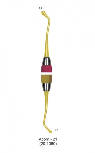 Soft Grip Gold Titanium Coated Burnisher Acorn-21 image 0