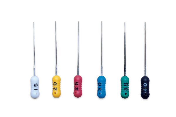 Finger Pluggers  Plastic Handles, 25 mm, 6/Pkg