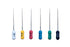 Finger Pluggers  Plastic Handles, 25 mm, 6/Pkg