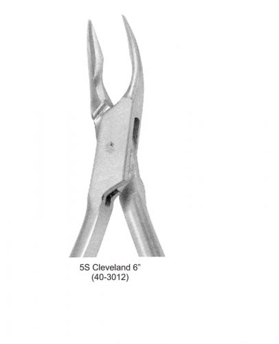 Dental Bone Rongeur 5S Cleveland 6â€ image 0