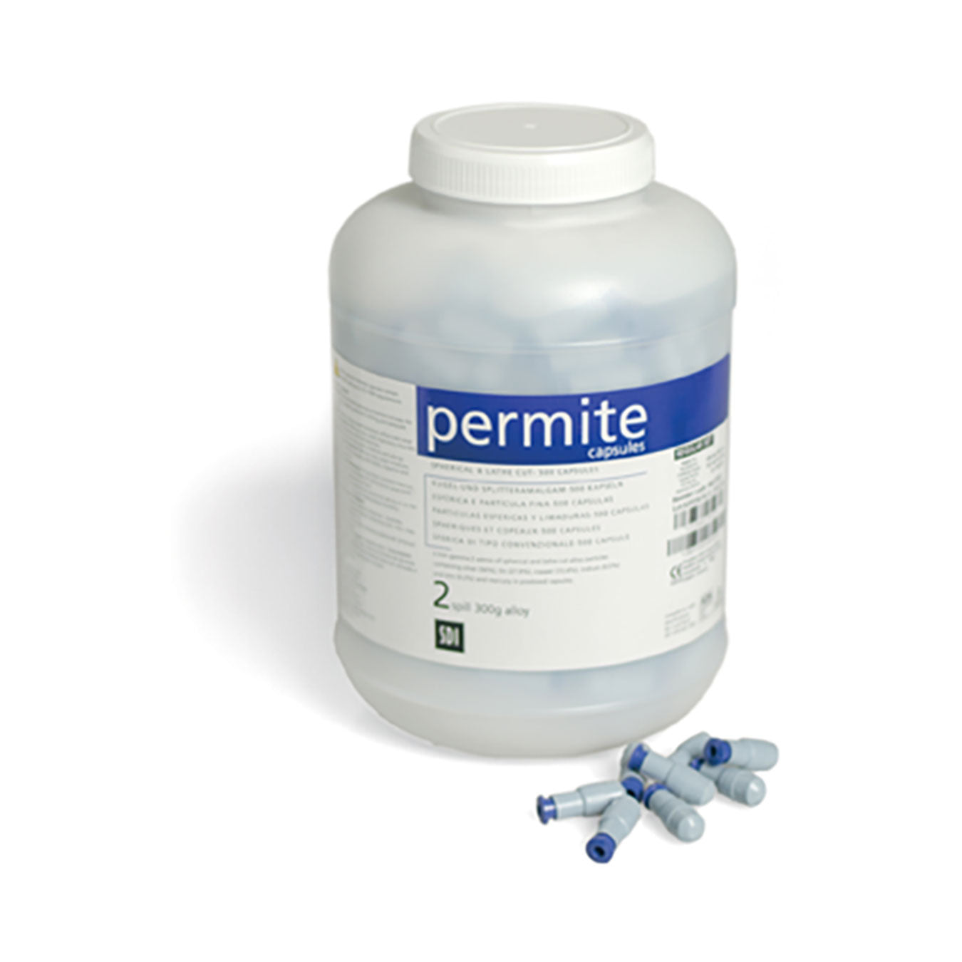 Permite 2 Spill/600mg Fast Set 500/Jar image 0
