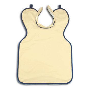 Lead Apron. Adult Size with Collar Beige image 0
