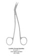Dental Scissor Locklin Curved Handles 16 Cm image 0