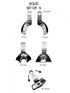 Dental Impression Trays Solid Full Denture Trays Set of 5 image 0