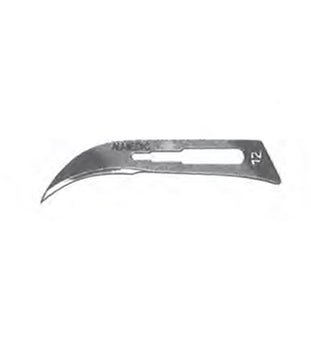 AL Scalpel Blade 12 Carbon Sterile 100/Bx image 0