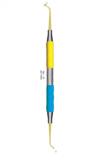 Soft Grip Gold Titanium Coated Burnisher Bur-18 image 0