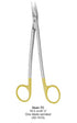 Dental Scissor with TC Tip Dean TC 16.5 cm image 0