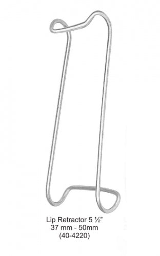 Dental Cheek, Lip Retractor 5.5â€ 37 mm - 50 mm image 0