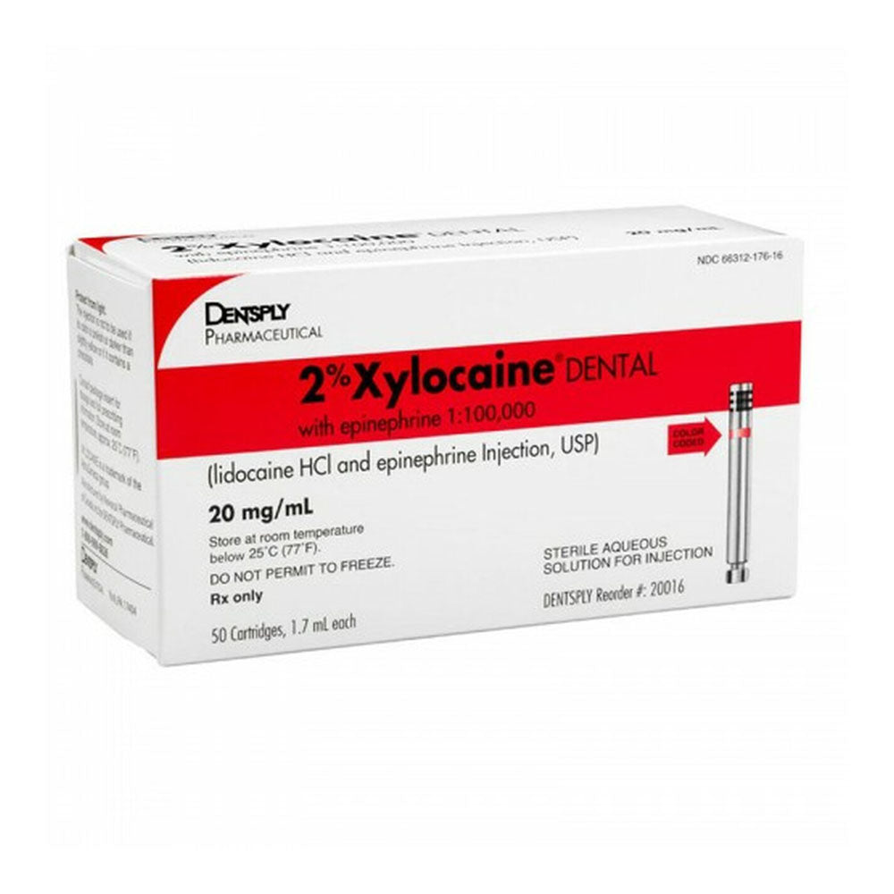 Xylocaine 2% 1:100, 000 Red image 0