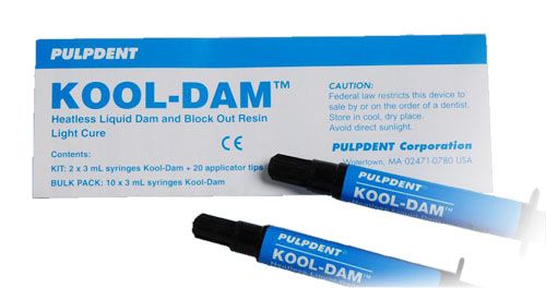 Kool Dam. Syringe 2 x 3ml + Tips