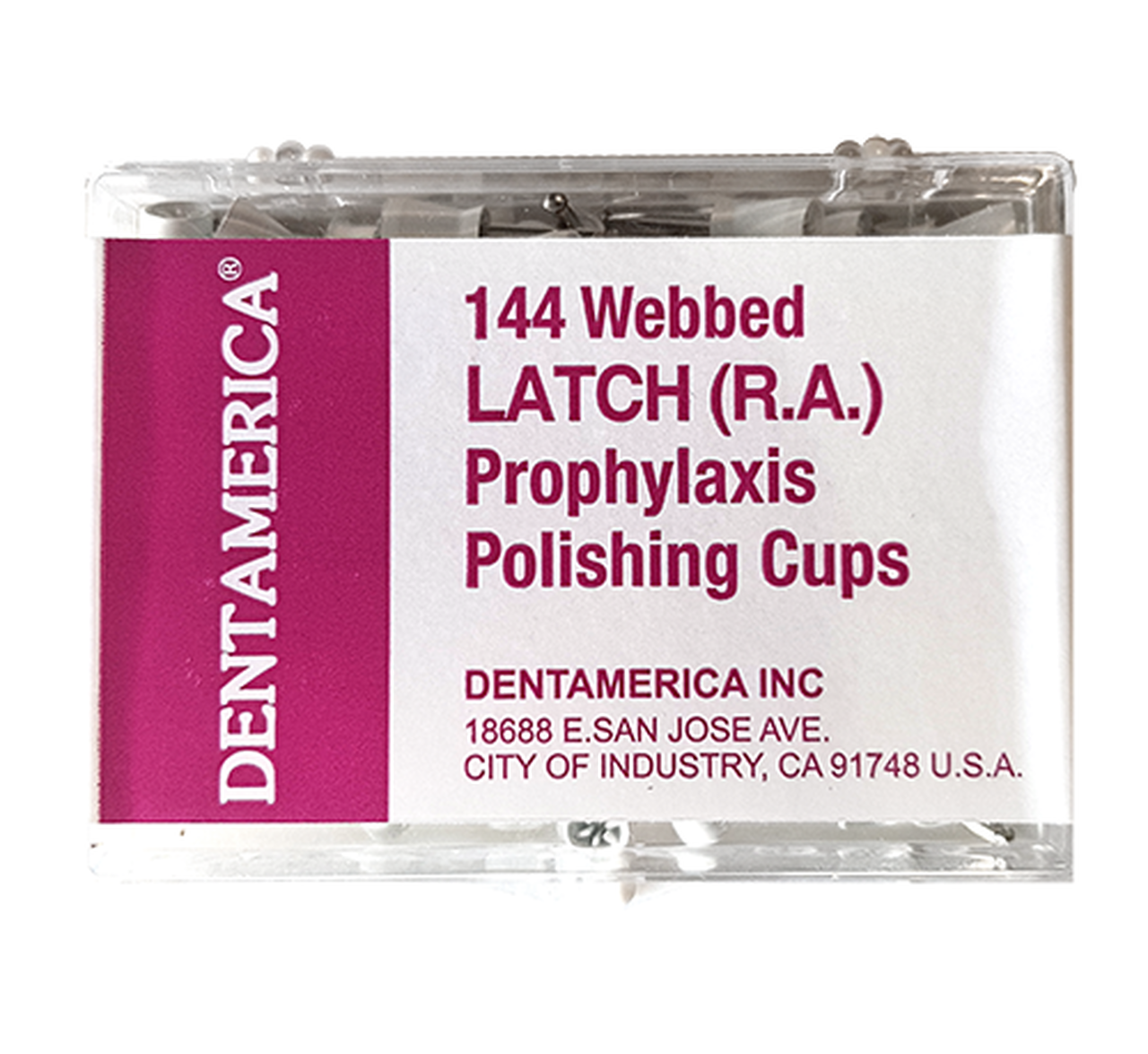 Prophy Cups Latch Type 144/Box image 0