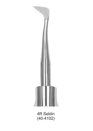 Dental Root Elevator 4R Seldin image 0
