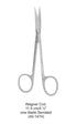 Dental Scissor Wagner Cvd One Blade Serrated 11.5 cm image 0